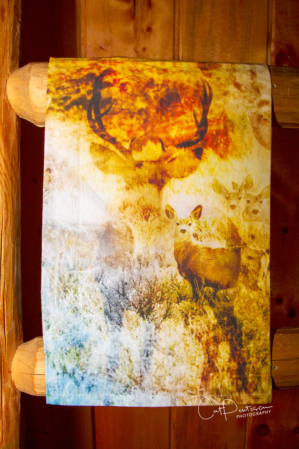 DEER HUNT FLOUR SACK TOWEL