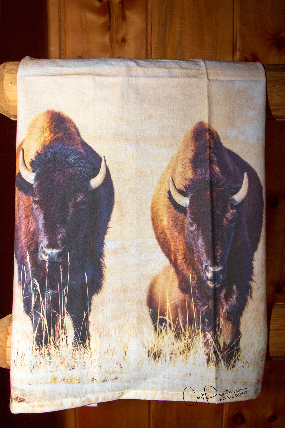 BUFFALO STROLL FLOUR SACK TOWEL