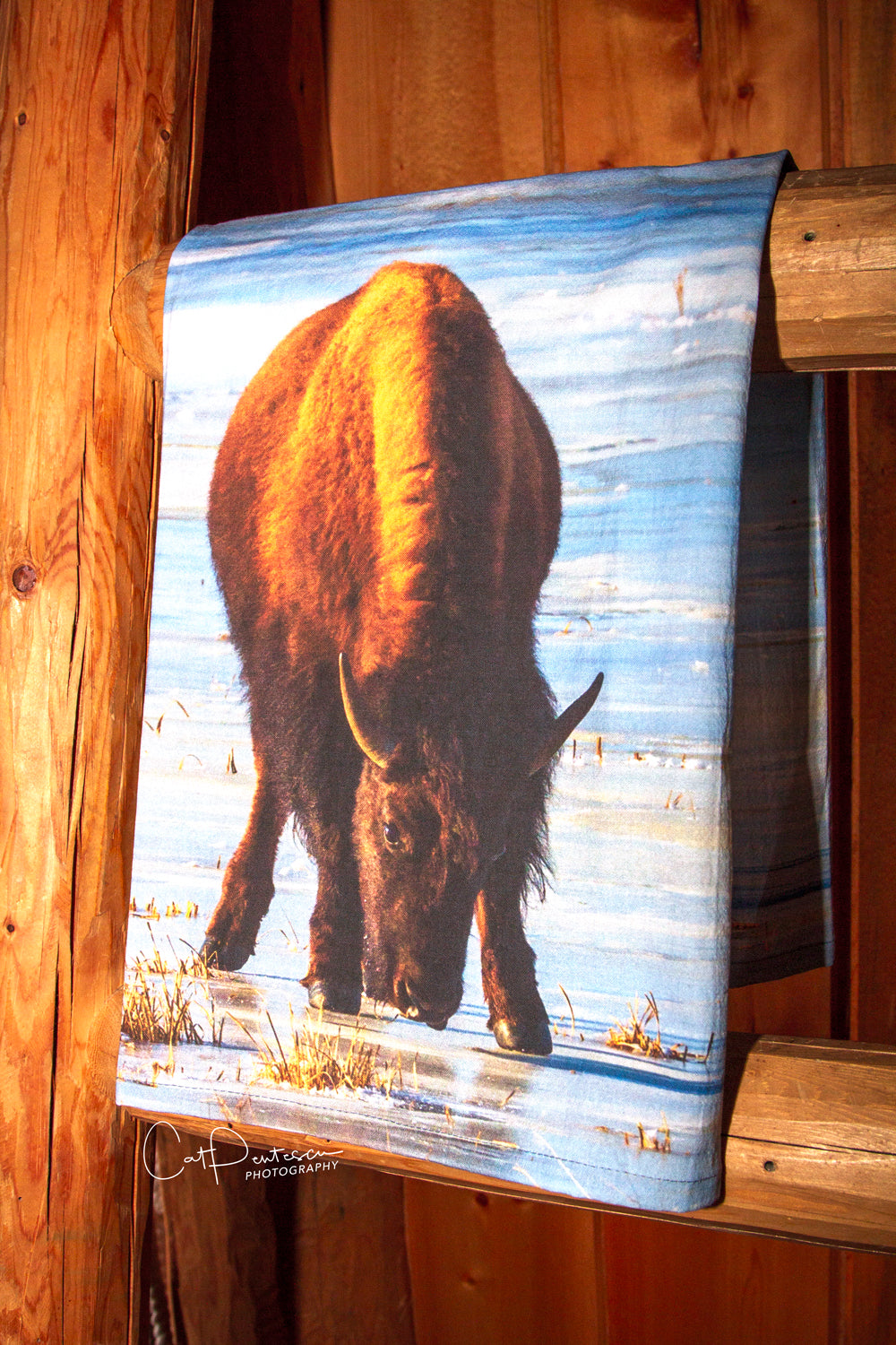 WITH ICE - BUFFALO FLOUR SACK TOWEL