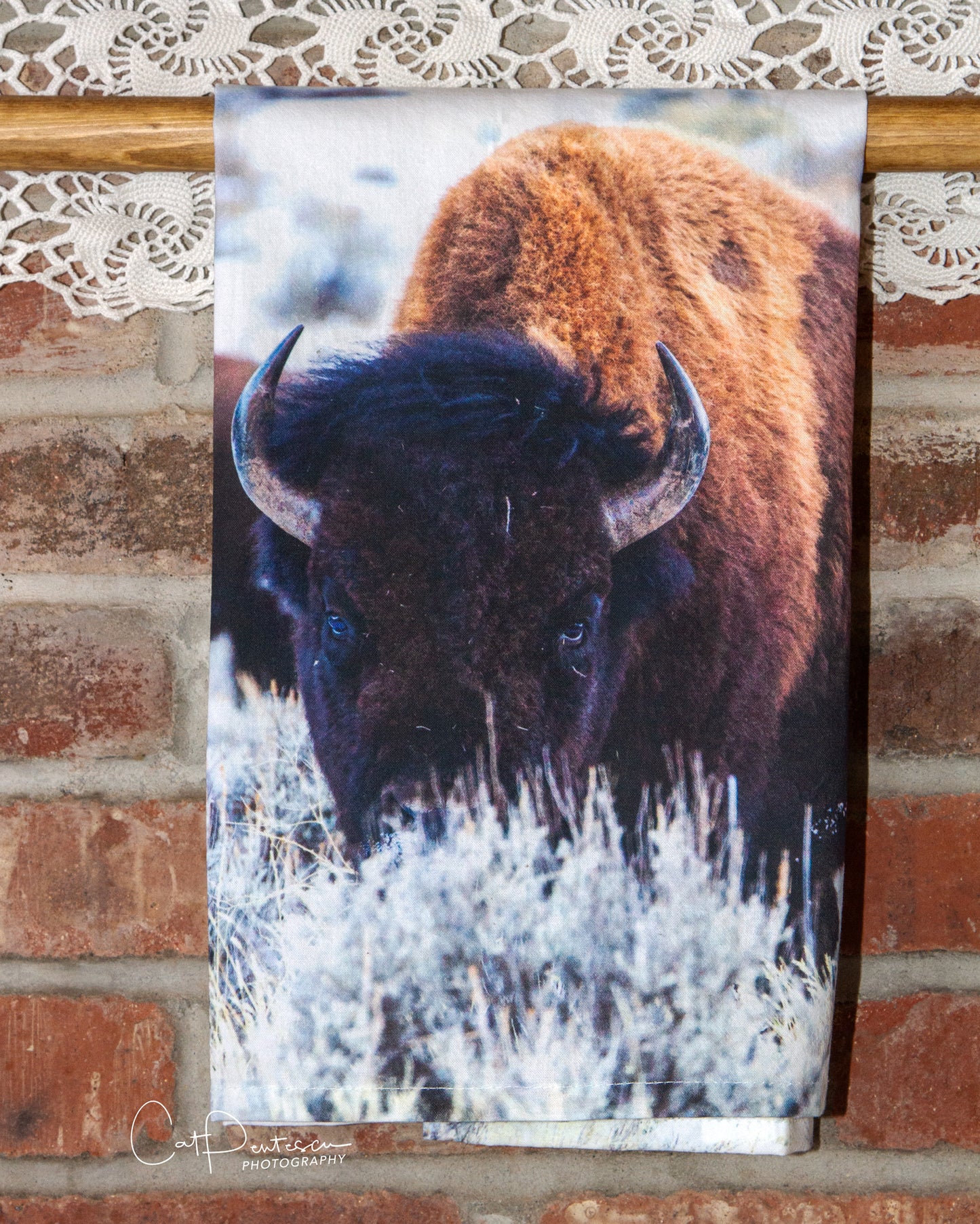 BUFFALO SAGE FLOUR SACK TOWEL