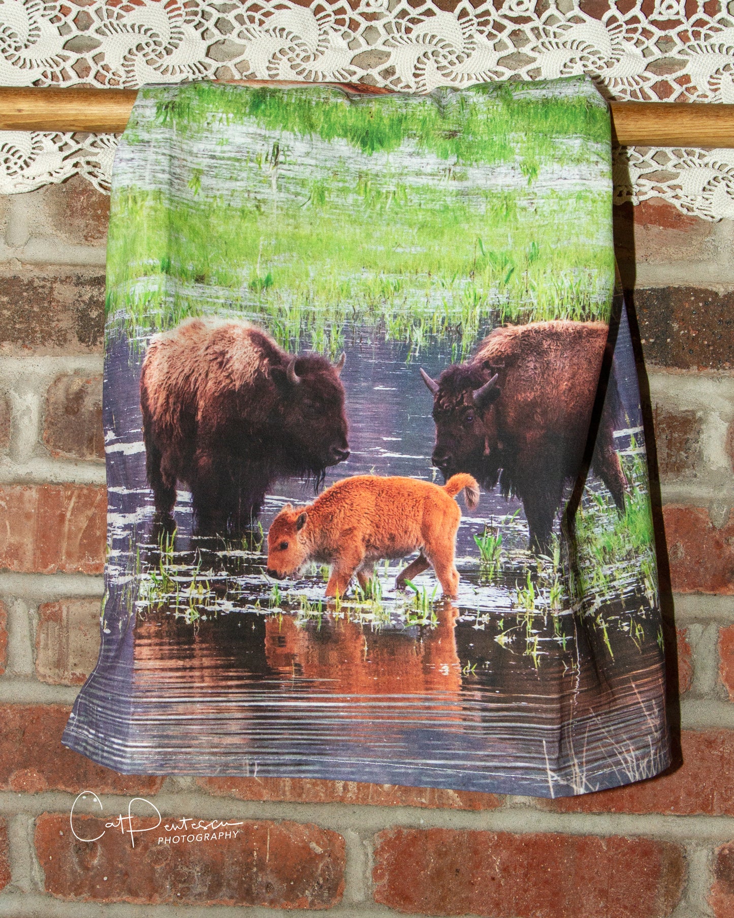 BUFFALO WATER BABY FLOUR SACK TOWEL