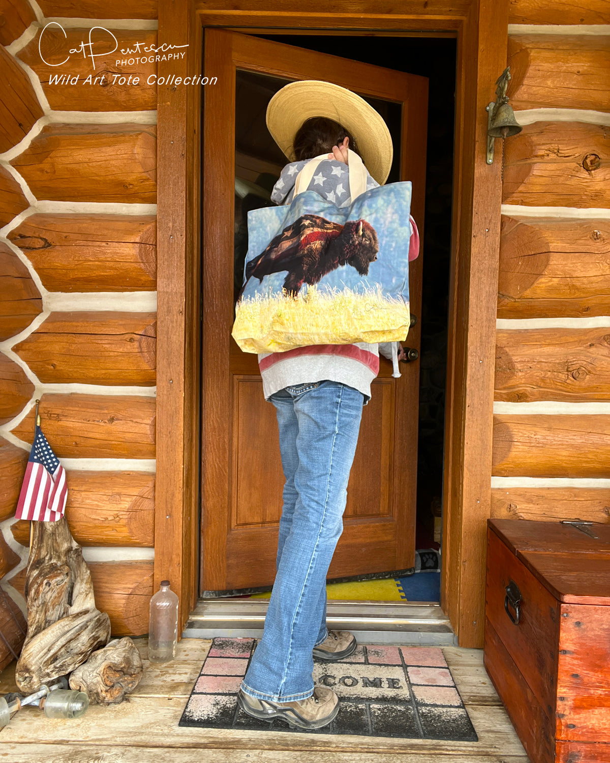 ALL AMERICAN MARKET TOTE