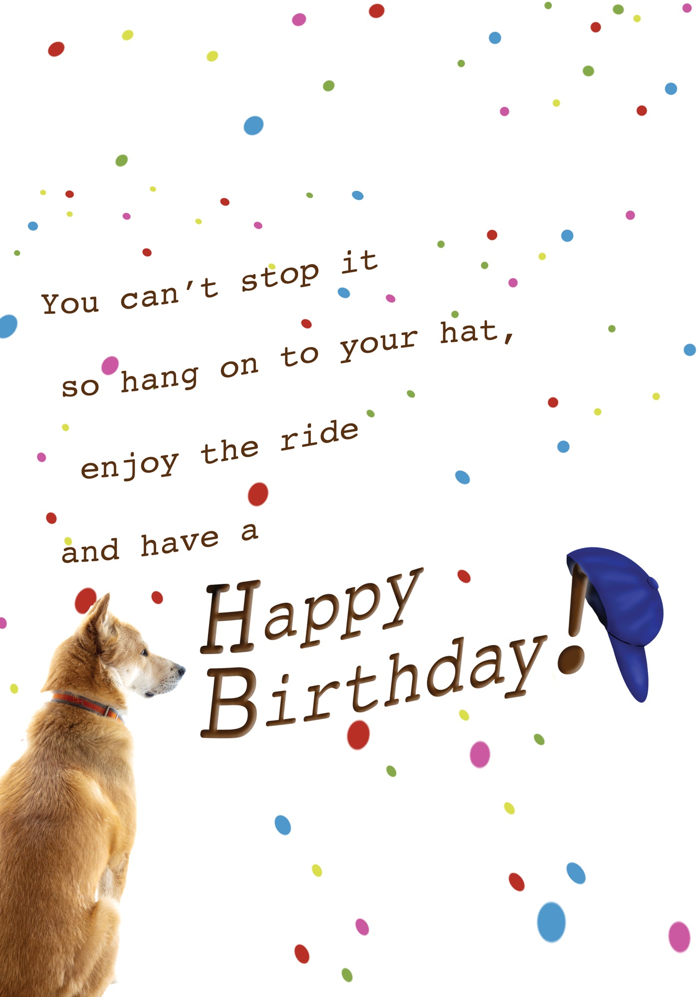 DOG GONE Birthday Card
