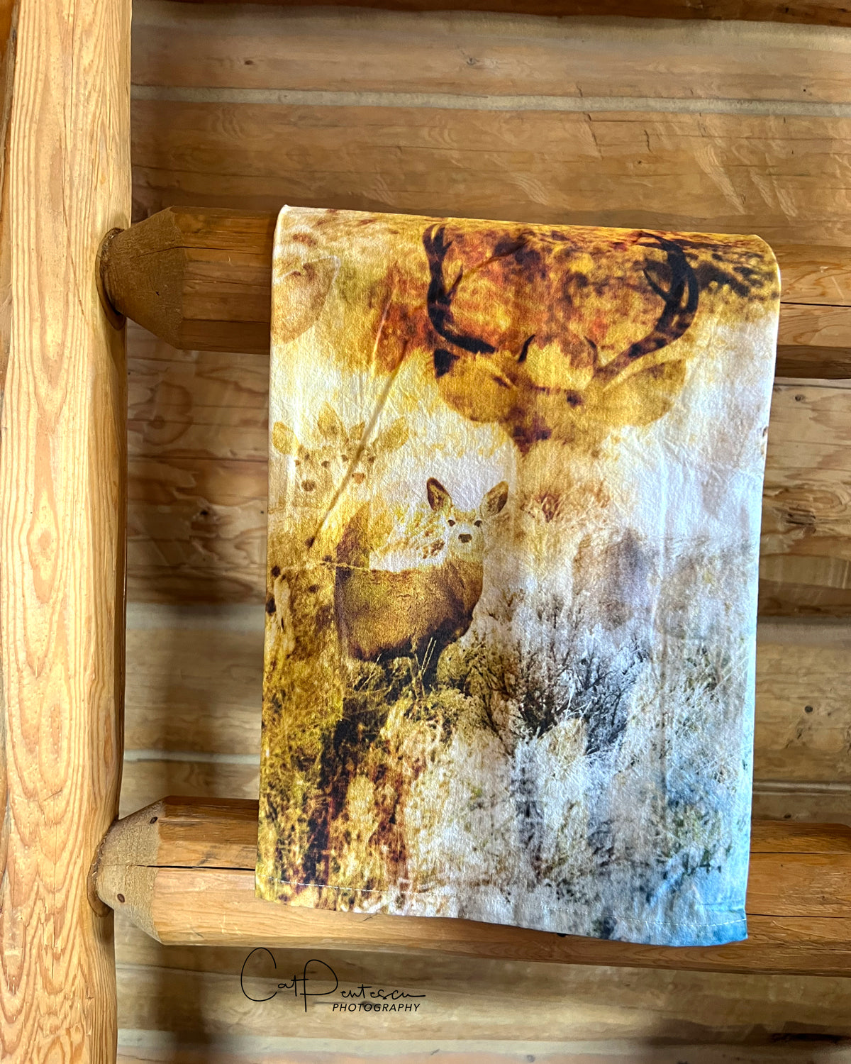 DEER HUNT FLOUR SACK TOWEL