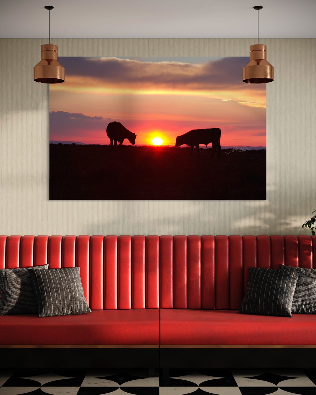 GRAZING SUNSET
