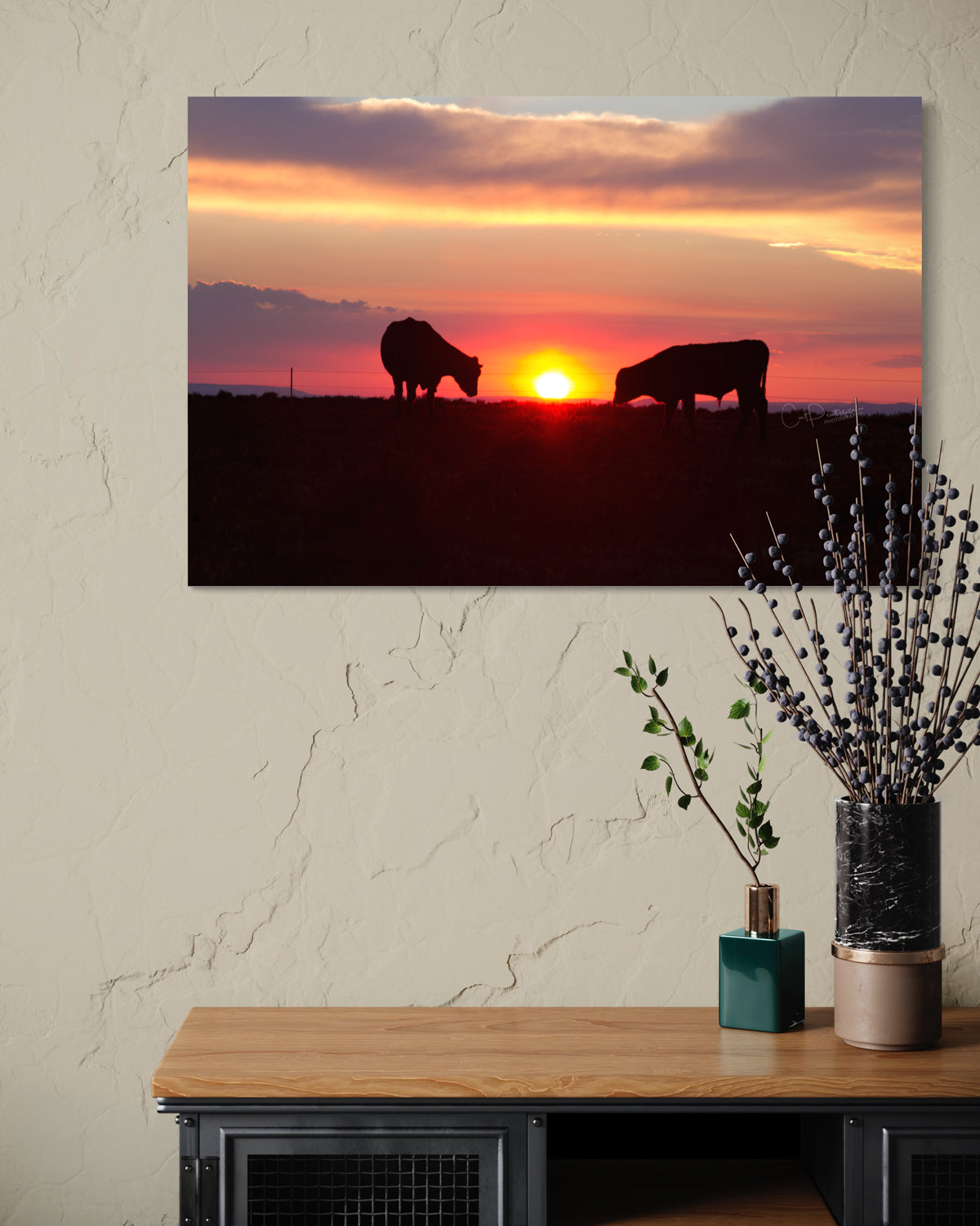 GRAZING SUNSET