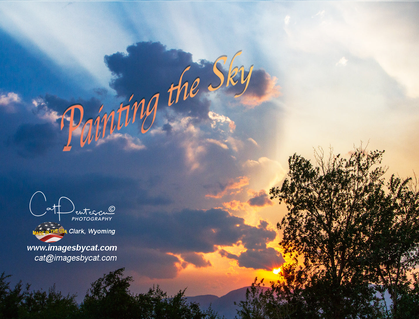 Note Cards - PAINTING THE SKY