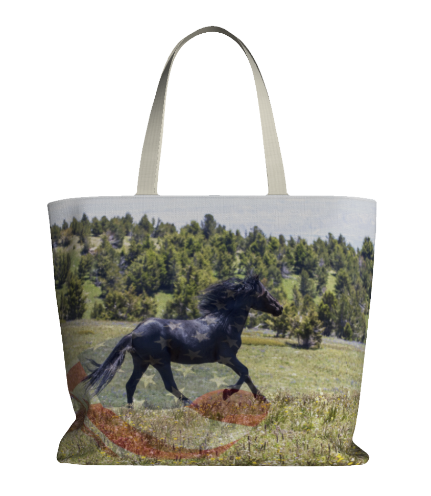 RUN FREE MARKET TOTE