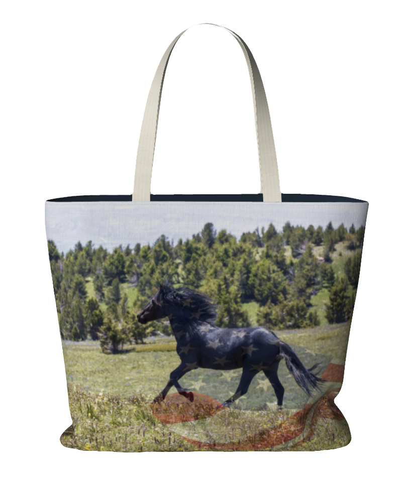 RUN FREE MARKET TOTE