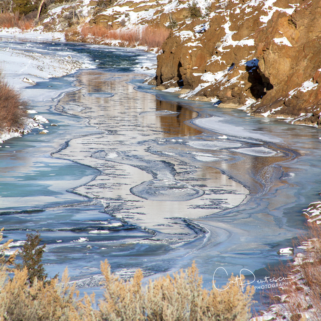 ICED RIVER SQUARED