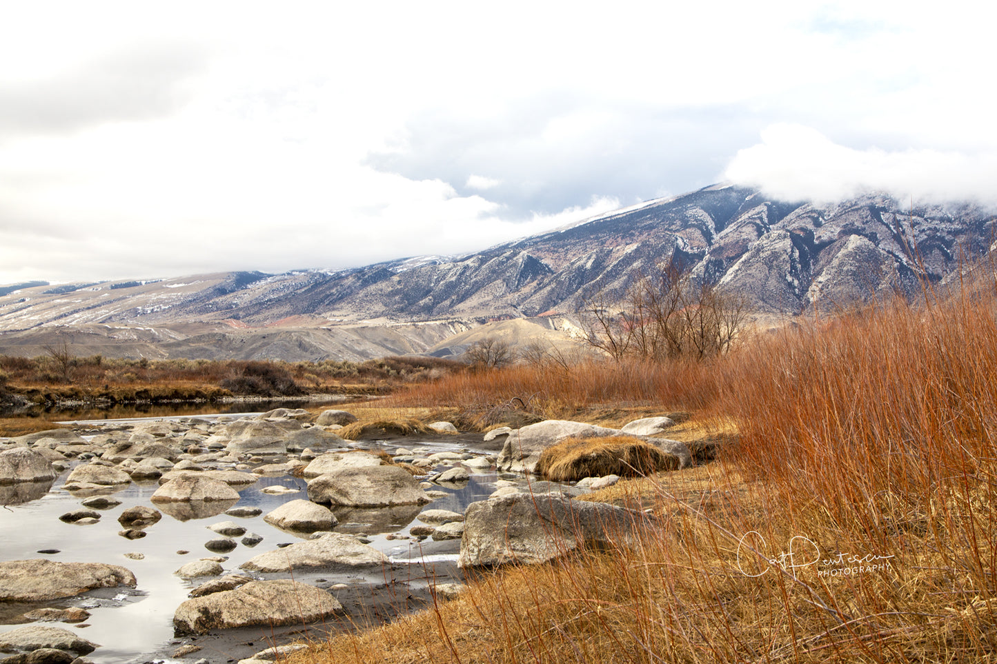 MOUNTAINS, ROCKS & WATER