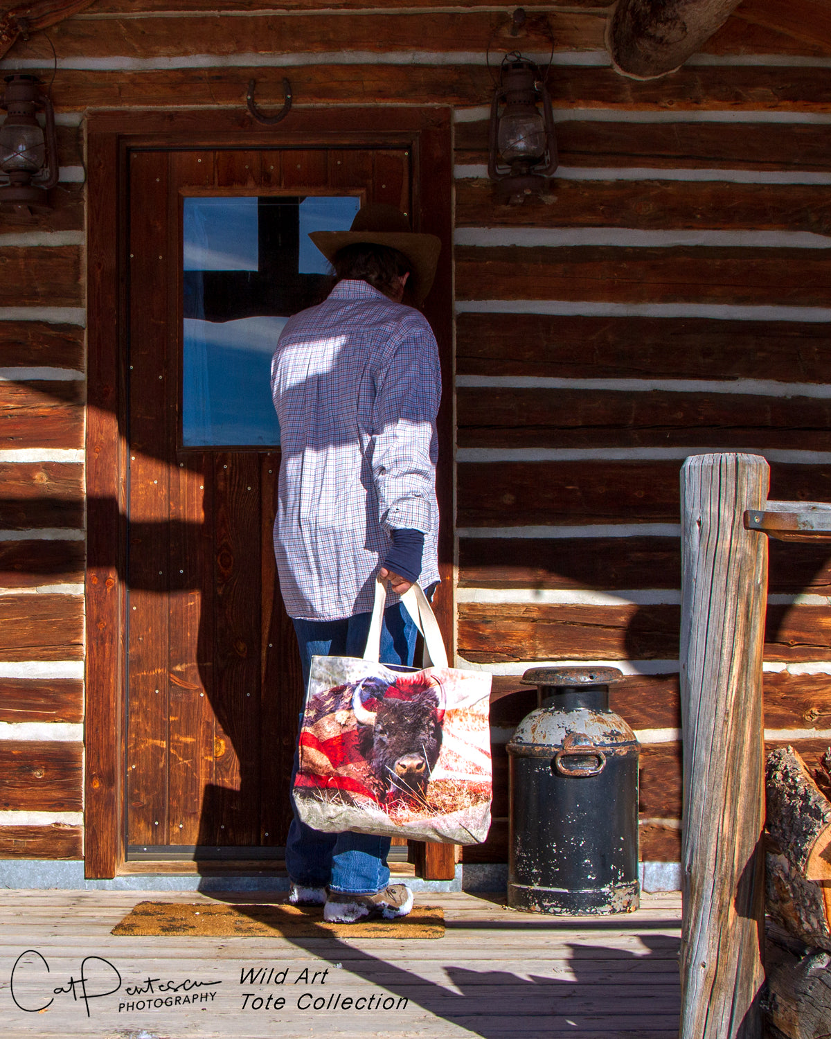 AMERICAN BUFFALO MARKET TOTE