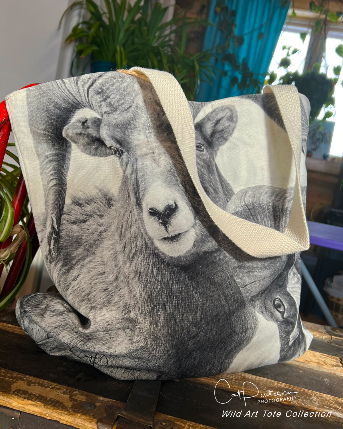 THE BIGHORN BOYS MARKET TOTE