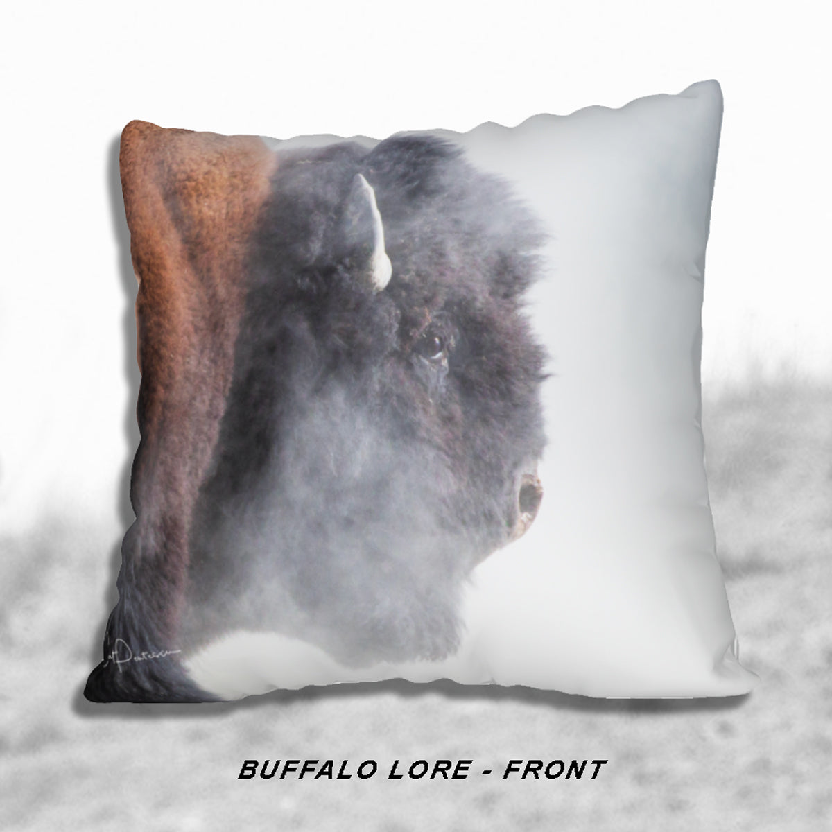 BUFFALO LORE ACCENT PILLOW COVER