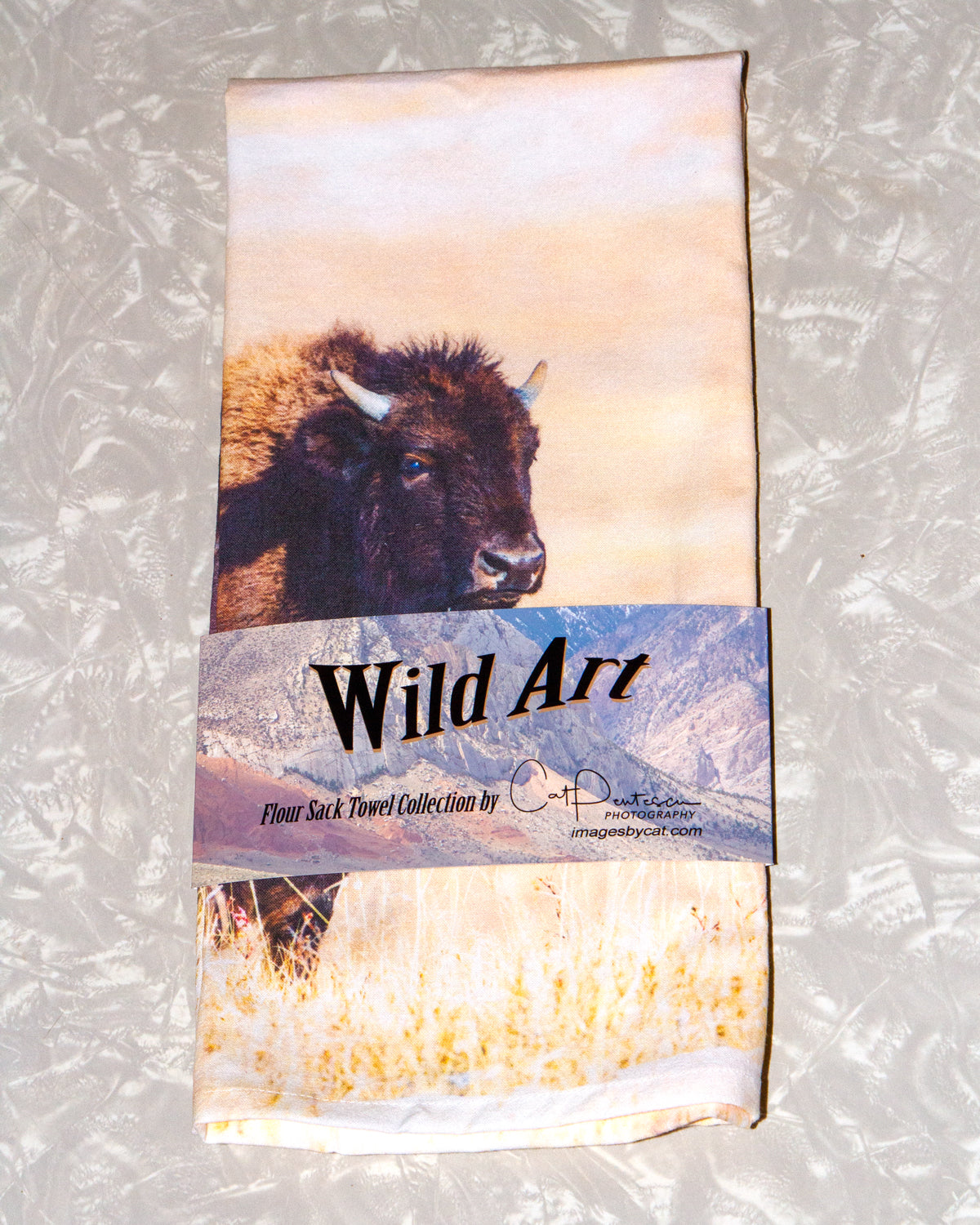 BUFFALO STROLL FLOUR SACK TOWEL