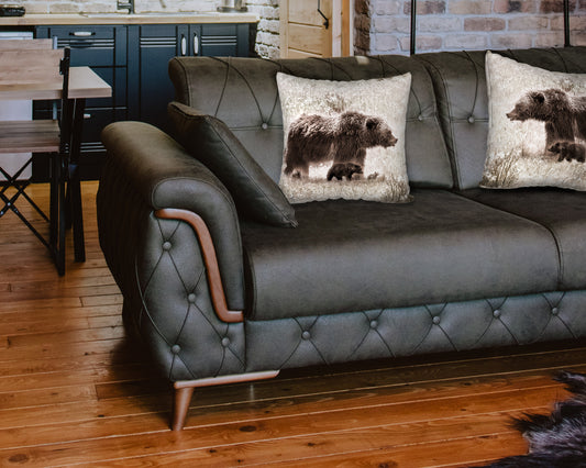 GRIZZLY SPIRIT ACCENT PILLOW COVER