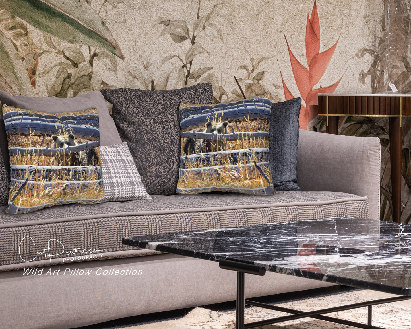 LOGGER ACCENT PILLOW COVER
