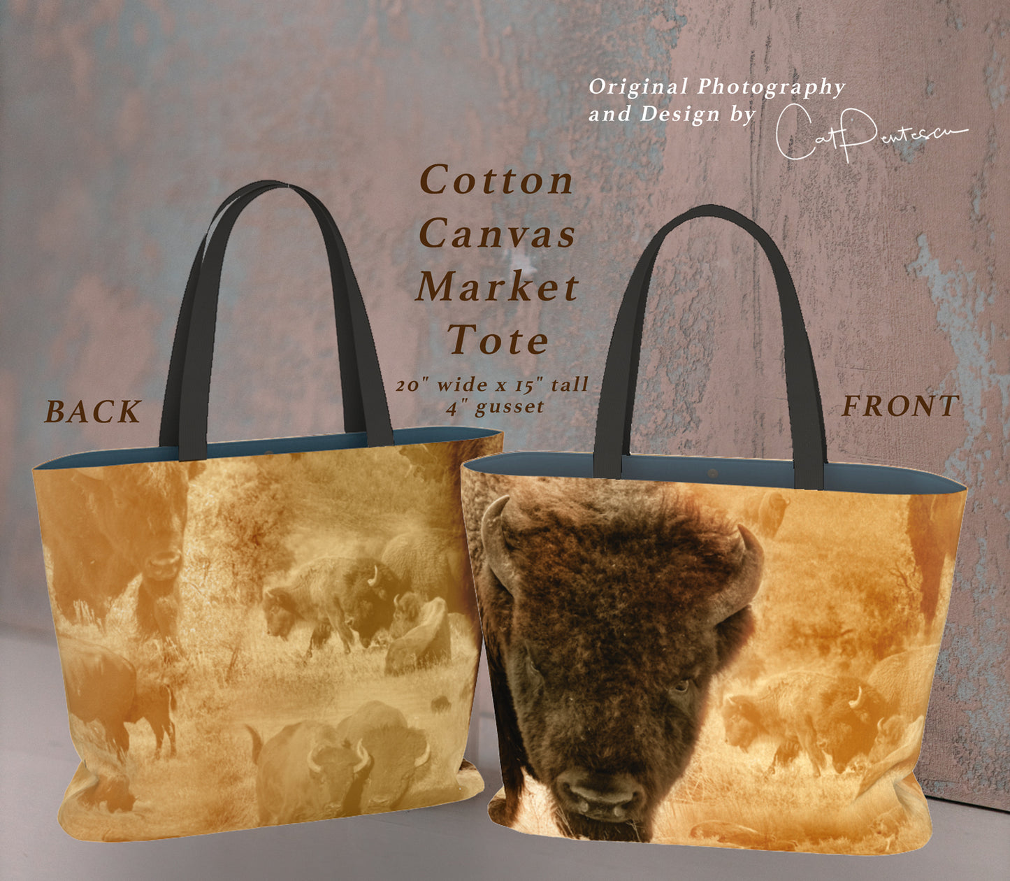 OH BUFFALO MARKET TOTE