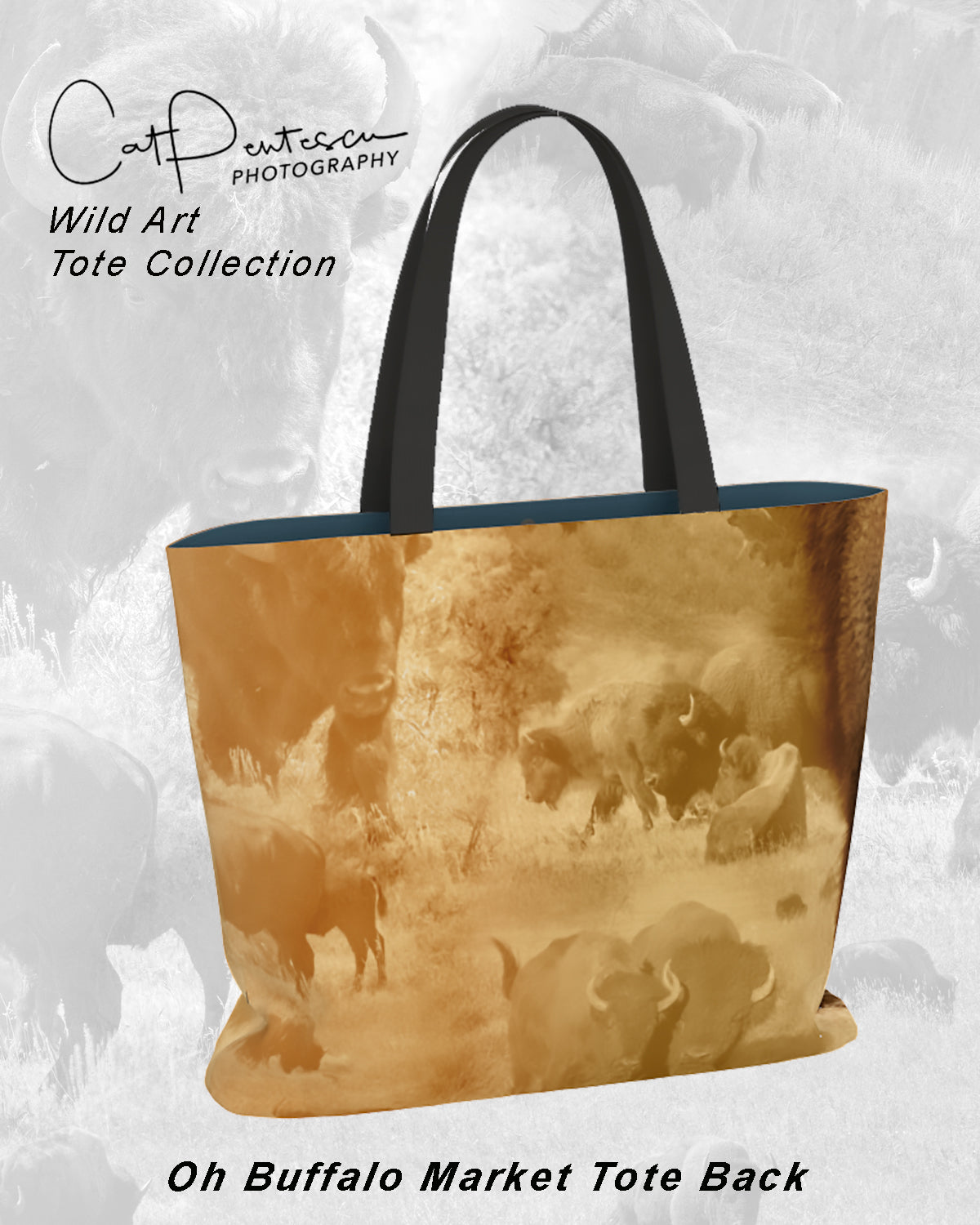 OH BUFFALO MARKET TOTE