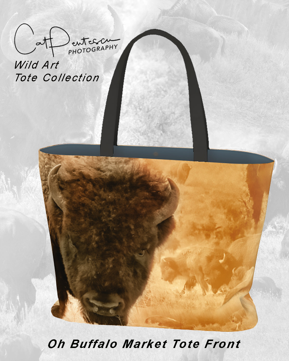 OH BUFFALO MARKET TOTE