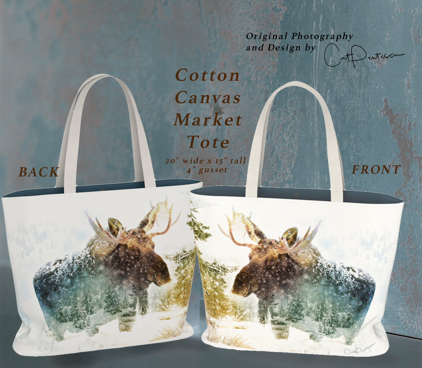 WINTER WALK MARKET TOTE