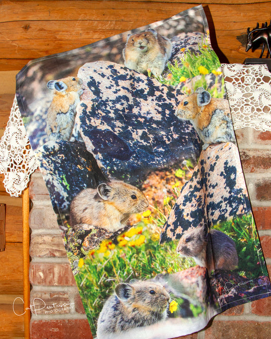 PIKA MANIA FLOUR SACK TOWEL