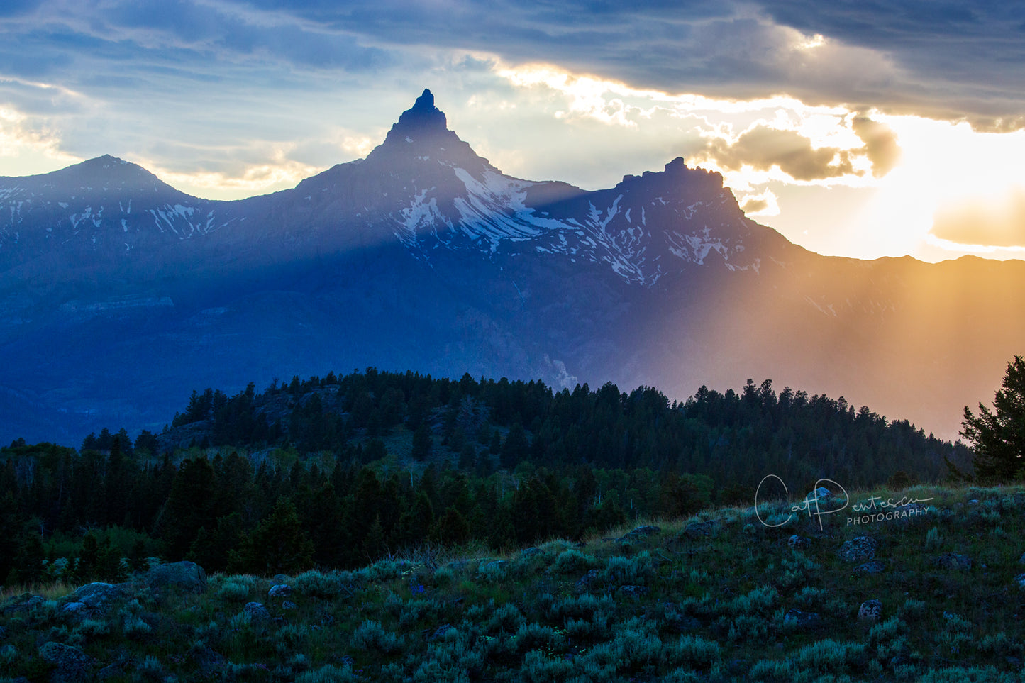 MOUNTAIN SUNSET