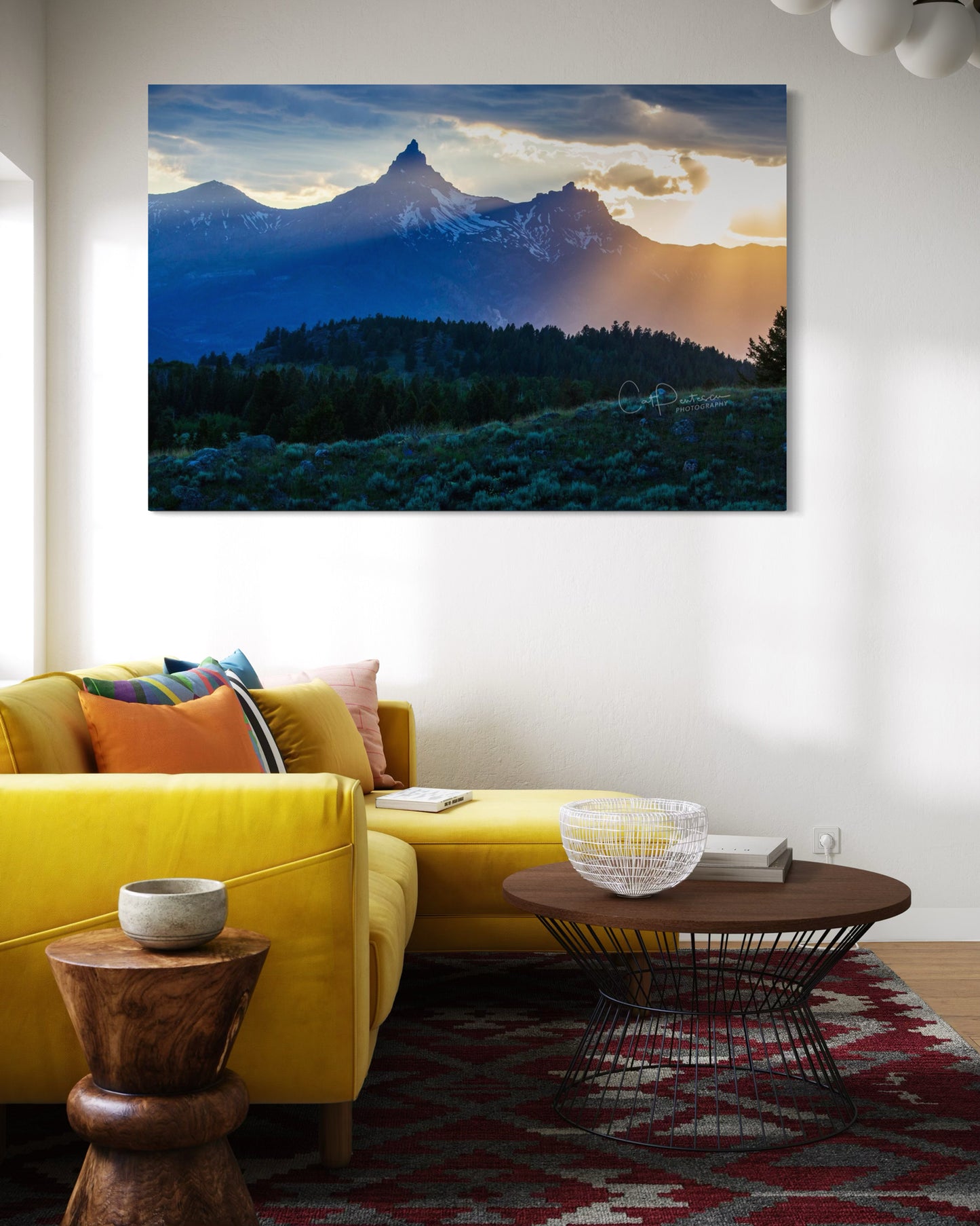 MOUNTAIN SUNSET