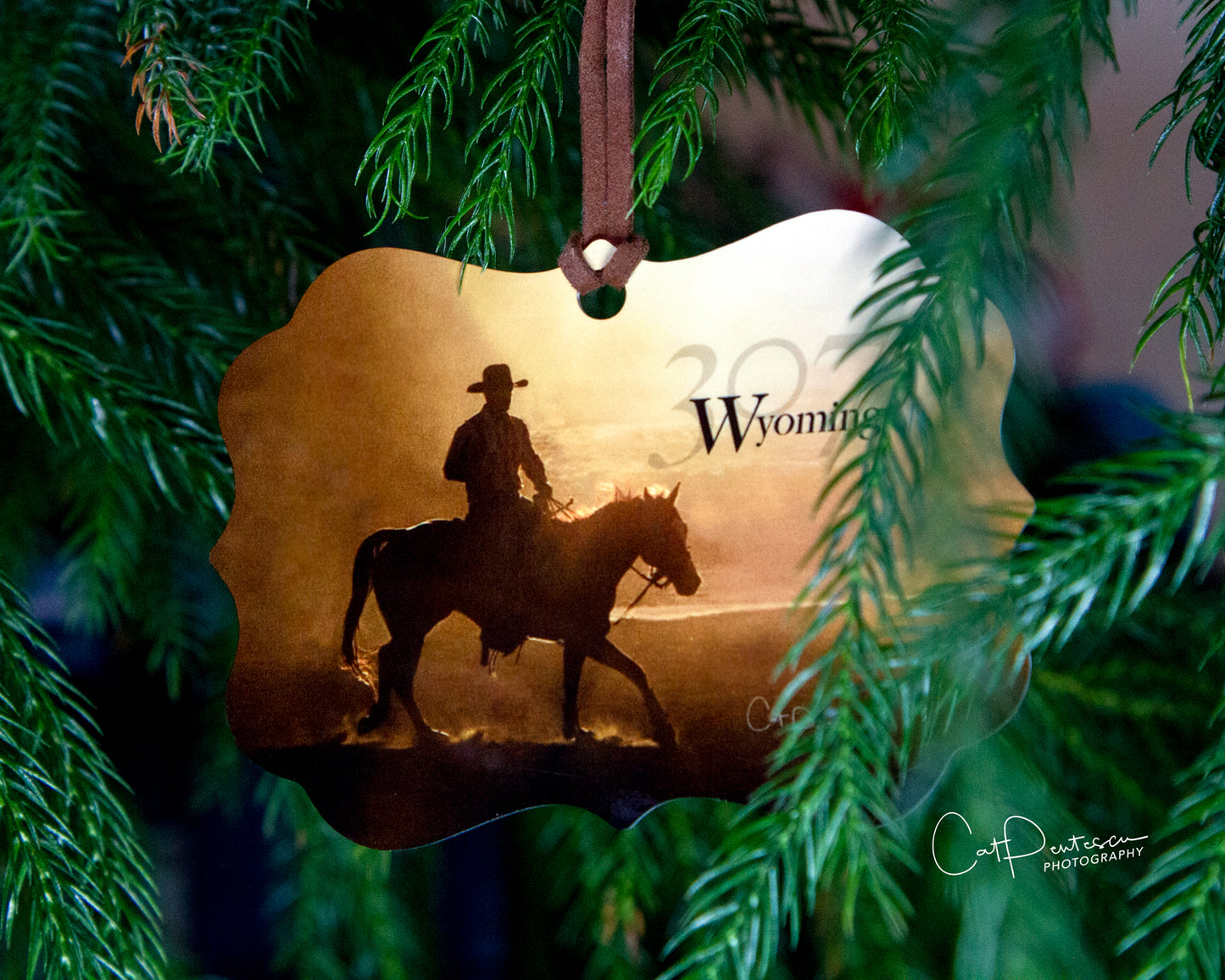 Ornament - Metal - 307 COWBOY