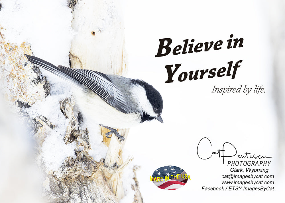 Greeting Card - BELIEVE IN YOURSELF