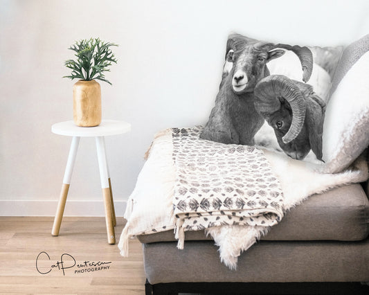 BIGHORN BOYS ACCENT PILLOW COVER