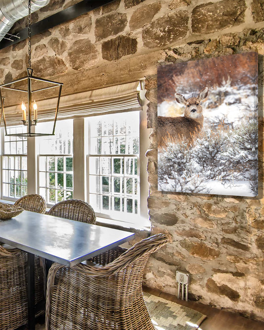 BLENDING INTO WINTER