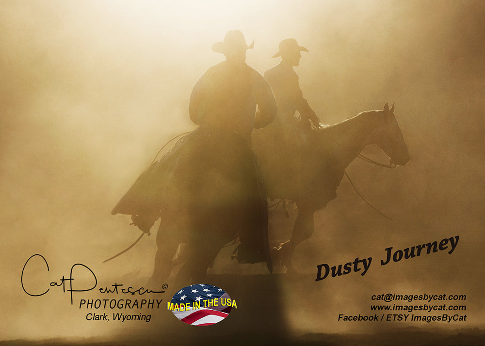 Greeting Card - DUSTY JOURNEY