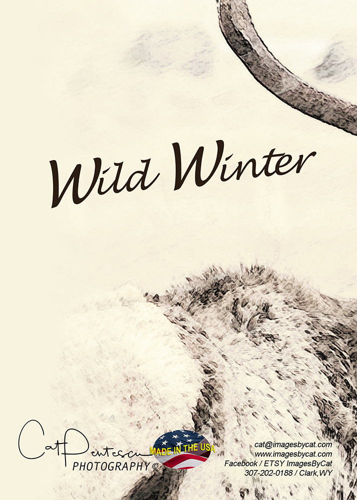 Greeting Card - WILD WINTER