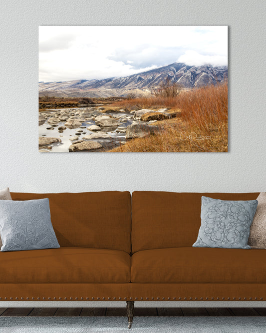 MOUNTAINS, ROCKS & WATER