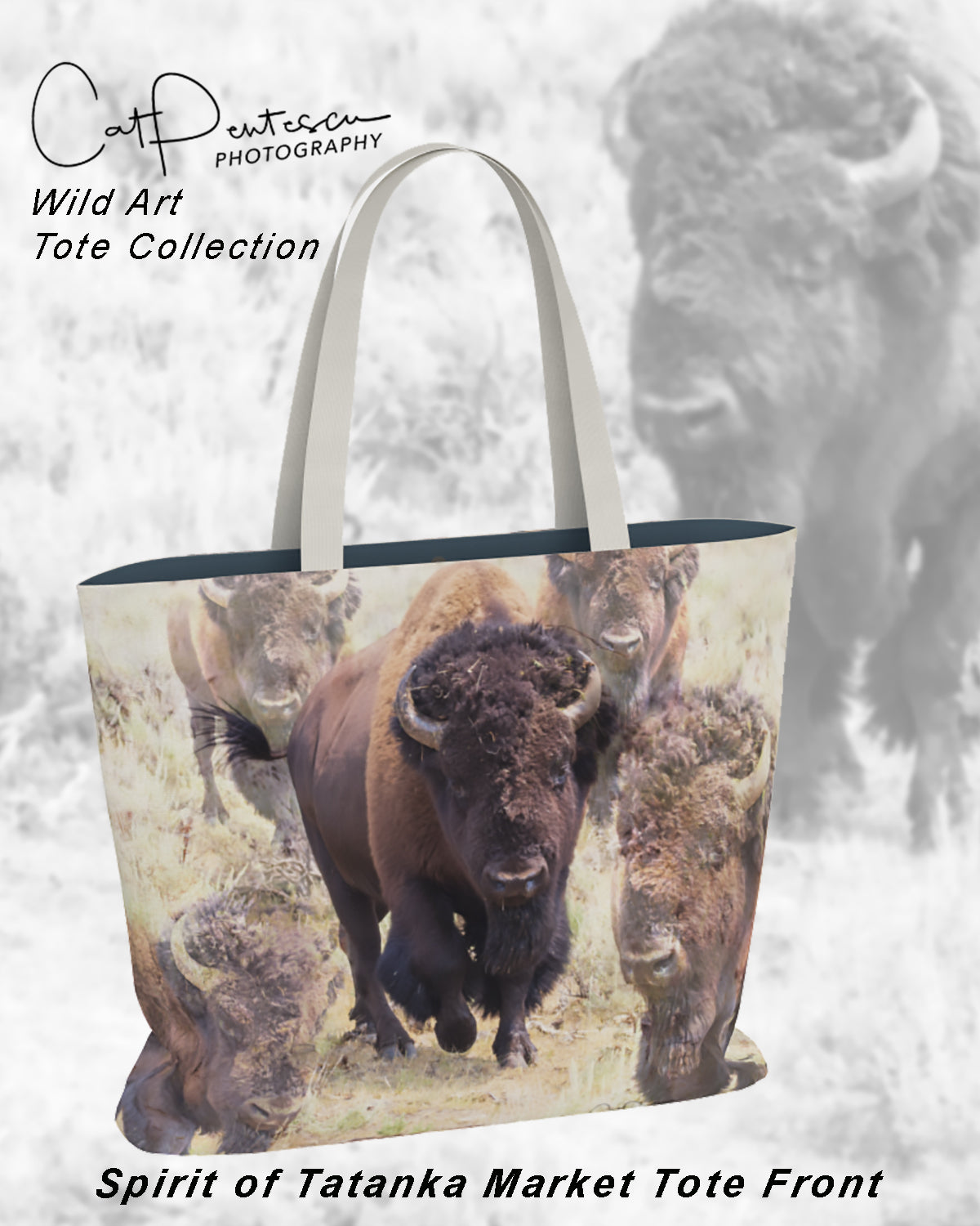 SPIRIT OF TATANKA MARKET TOTE