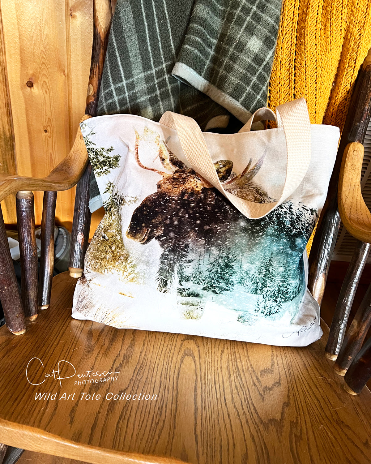 WINTER WALK MARKET TOTE